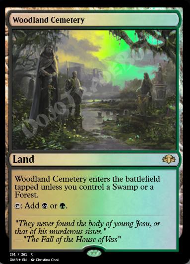 Woodland Cemetery FOIL