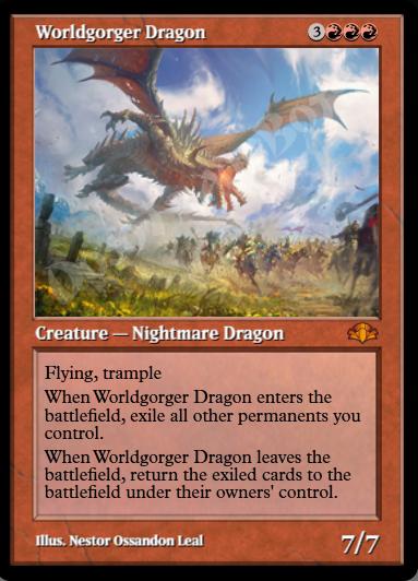 Worldgorger Dragon (Retro Frame)