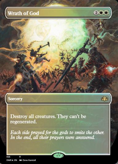 Wrath of God (Borderless) FOIL