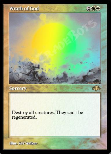 Wrath of God (Retro Frame) FOIL