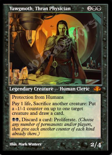 Yawgmoth, Thran Physician (Retro Frame) FOIL