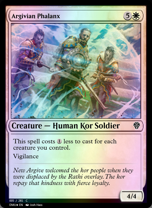 Argivian Phalanx FOIL