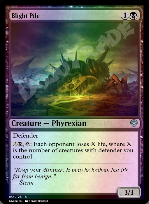 Blight Pile FOIL