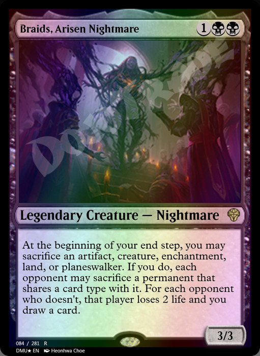 Braids, Arisen Nightmare FOIL