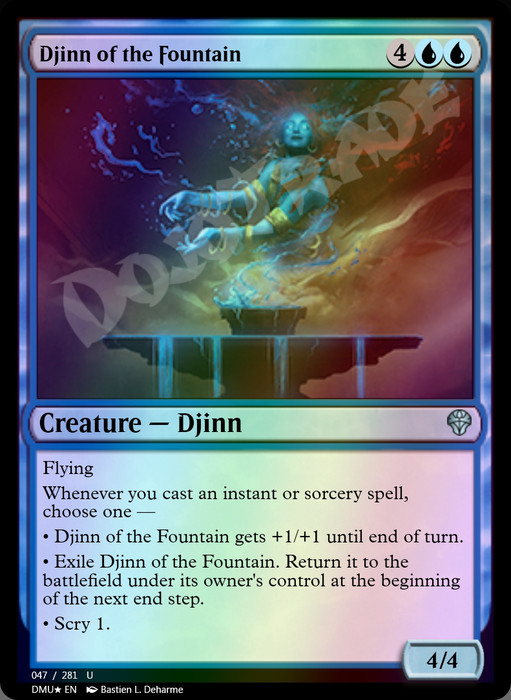 Djinn of the Fountain FOIL