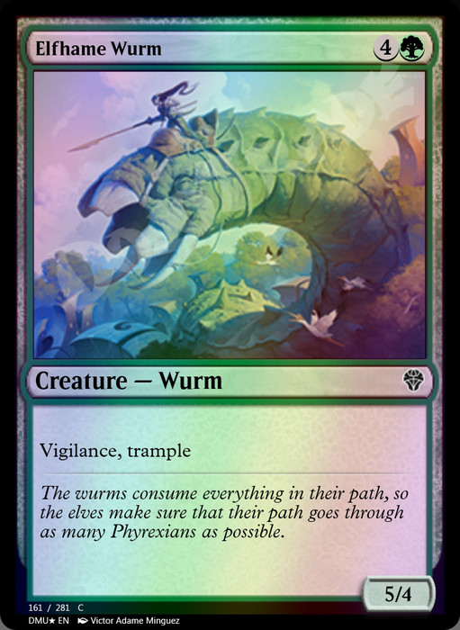 Elfhame Wurm FOIL