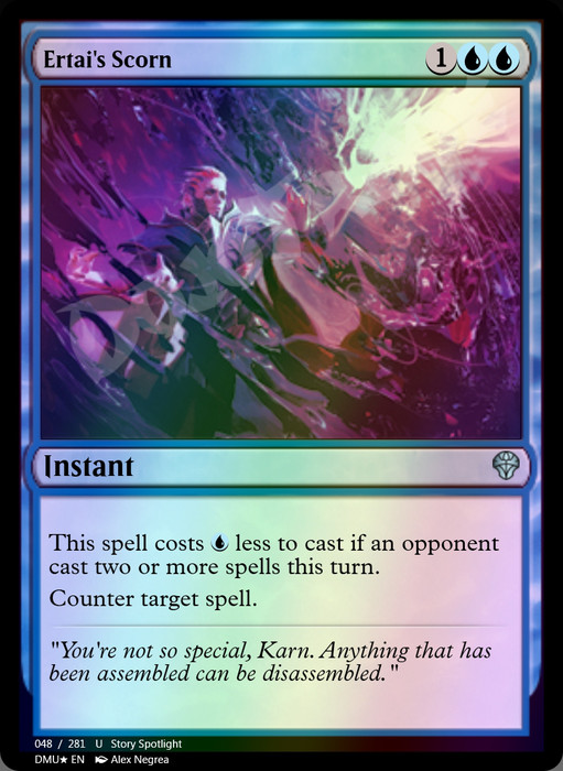 Ertai's Scorn FOIL