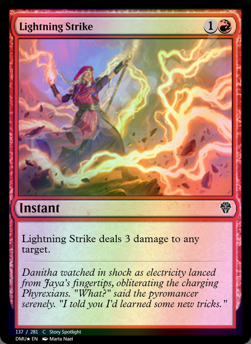 Lightning Strike FOIL