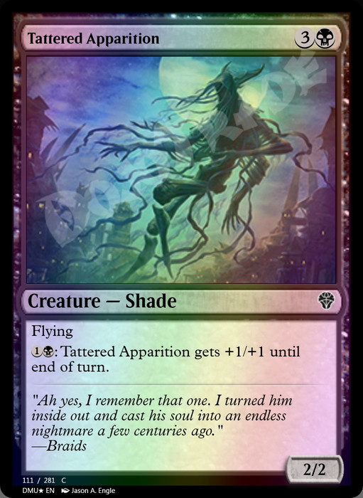 Tattered Apparition FOIL