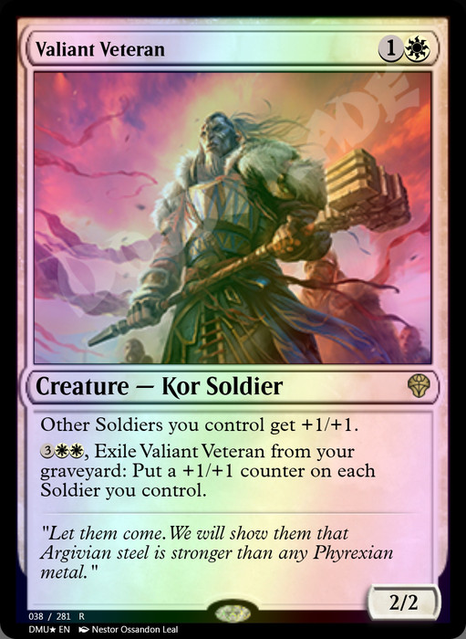 Valiant Veteran FOIL