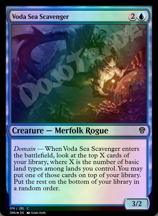 Voda Sea Scavenger FOIL