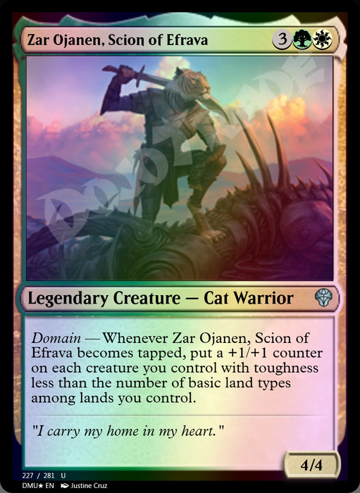 Zar Ojanen, Scion of Efrava FOIL