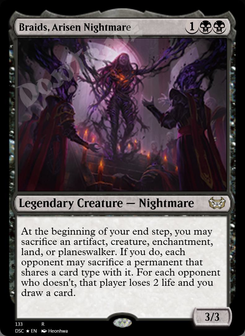 Braids, Arisen Nightmare FOIL