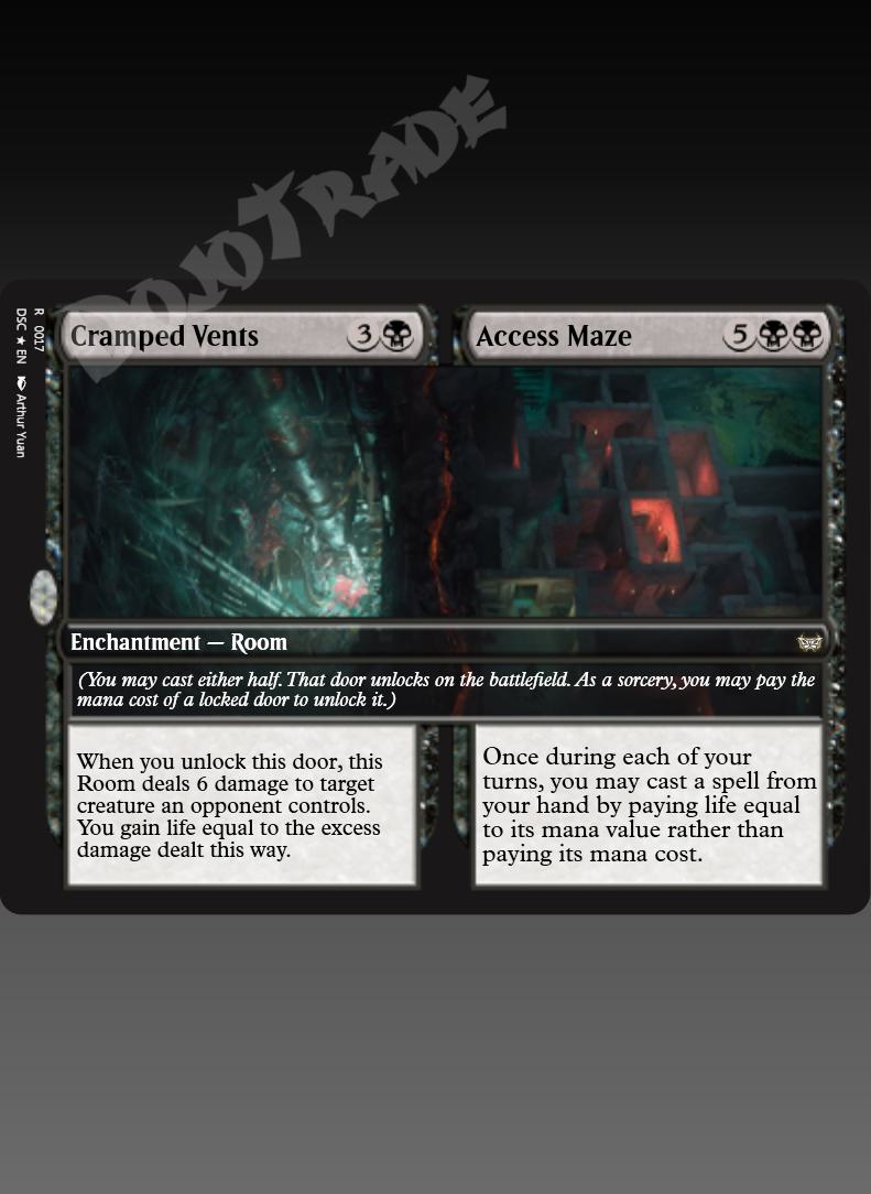 Cramped Vents/Access Maze FOIL