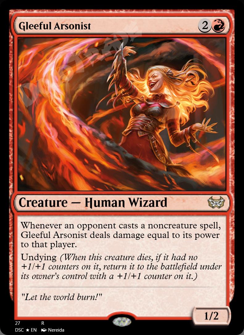 Gleeful Arsonist FOIL