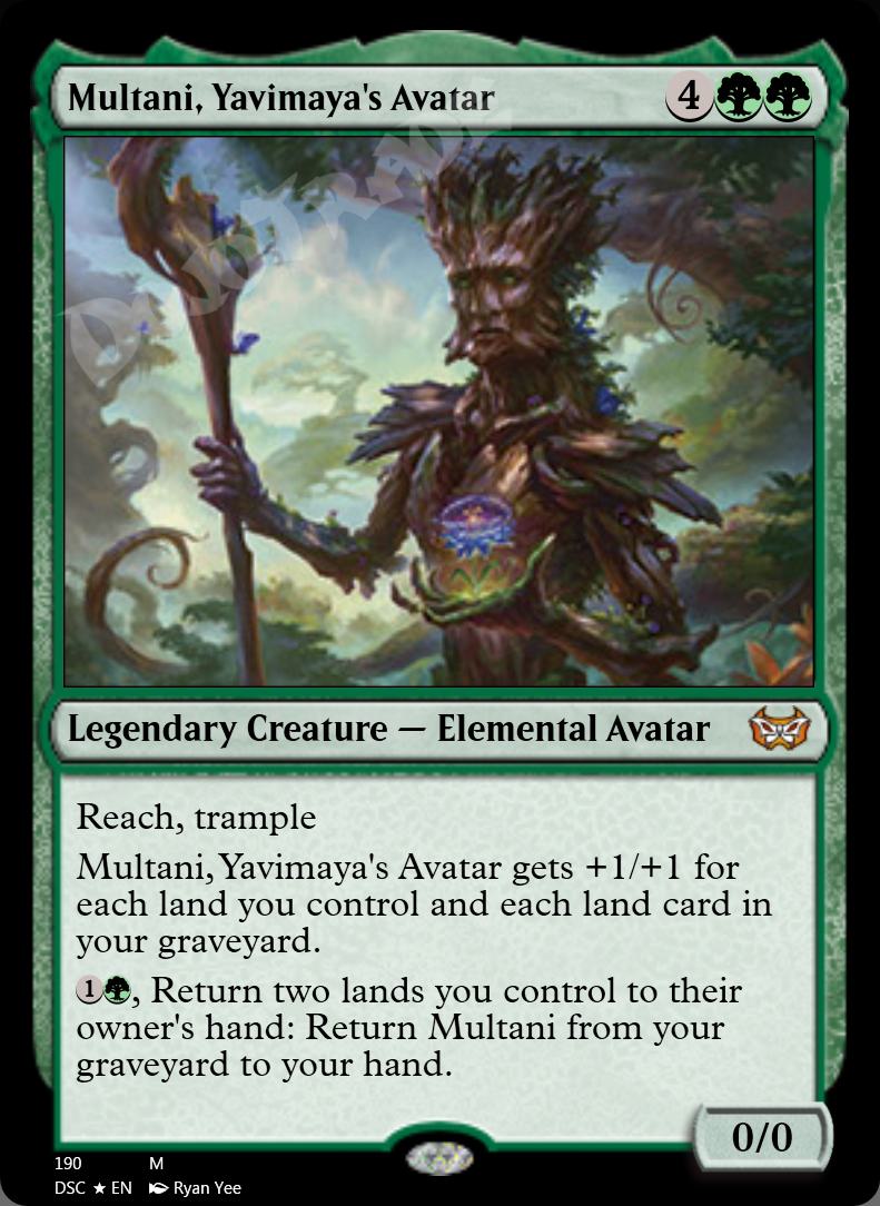 Multani, Yavimaya's Avatar FOIL