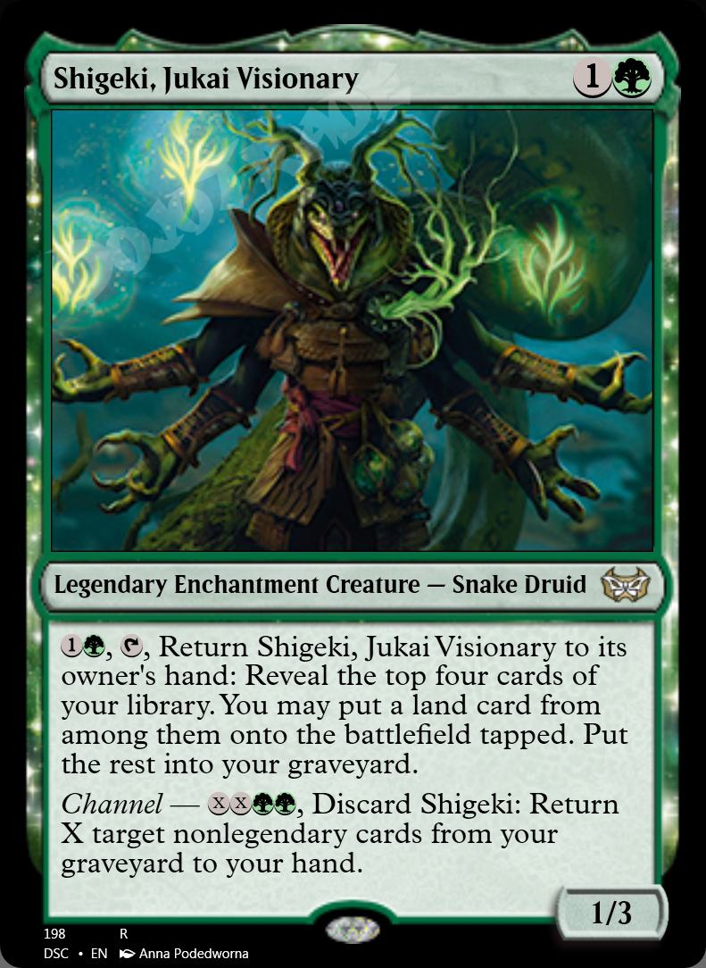 Shigeki, Jukai Visionary