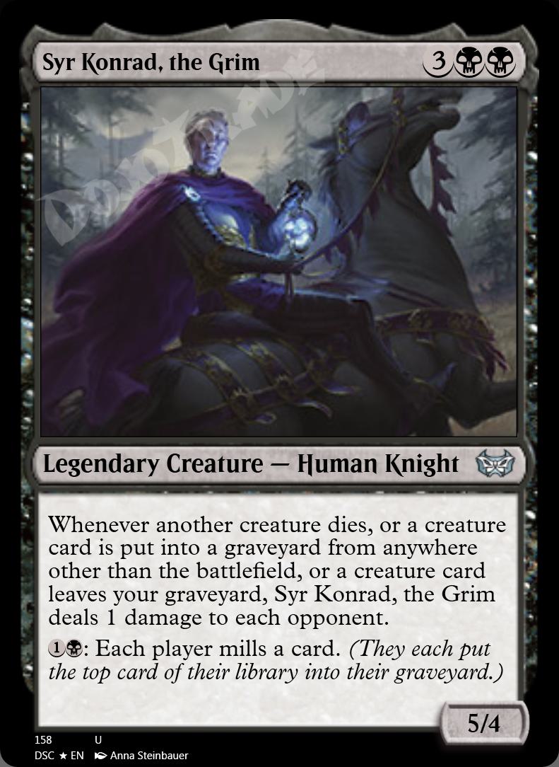 Syr Konrad, the Grim FOIL