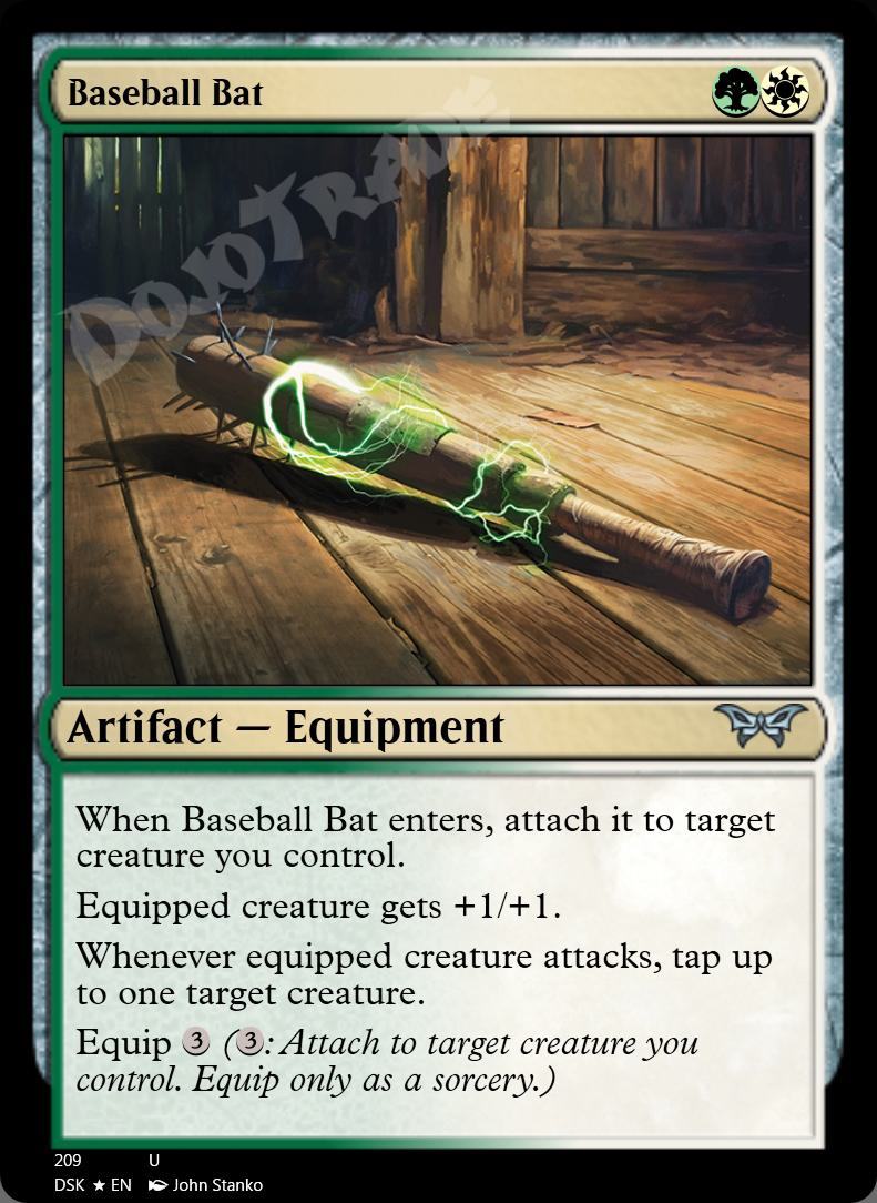 Baseball Bat FOIL