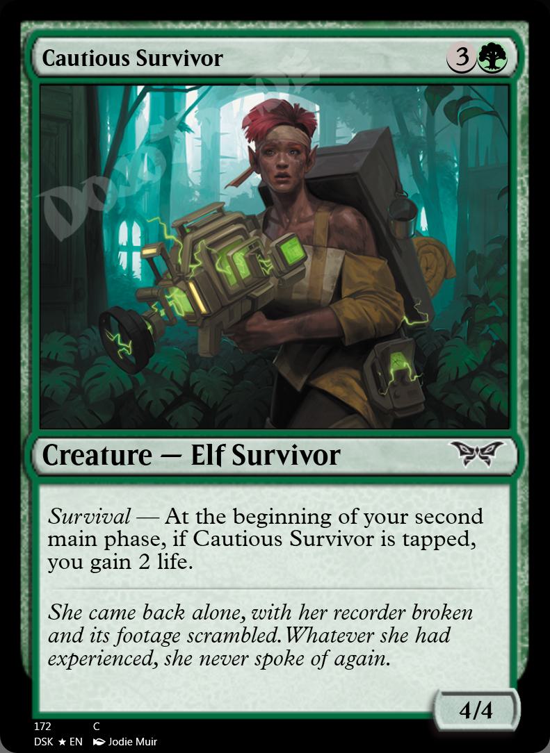 Cautious Survivor FOIL