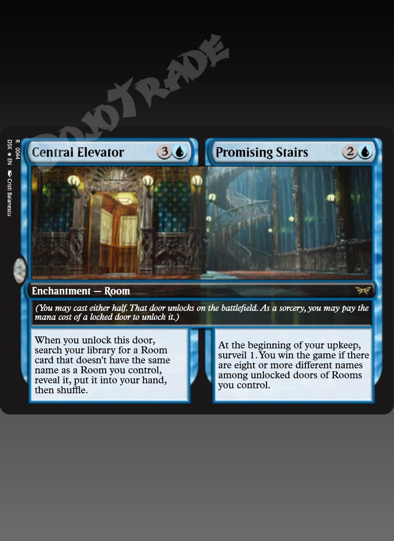 Central Elevator/Promising Stairs FOIL