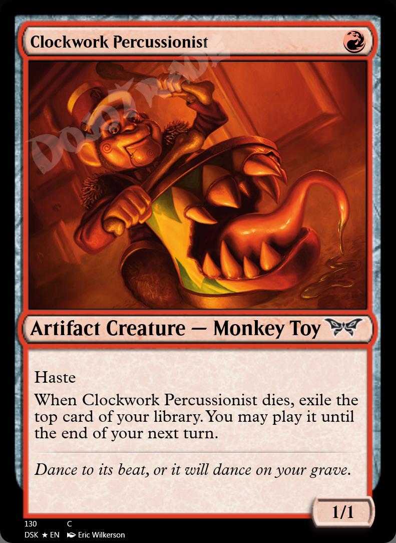 Clockwork Percussionist FOIL