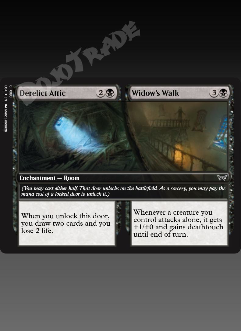 Derelict Attic/Widow's Walk FOIL