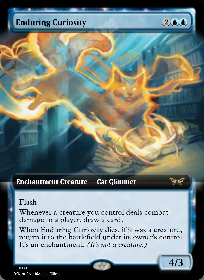 Enduring Curiosity (Extended Art) FOIL