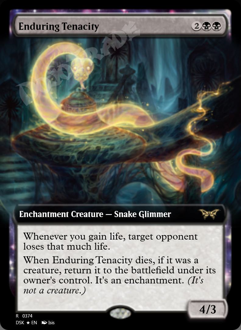 Enduring Tenacity (Extended Art) FOIL