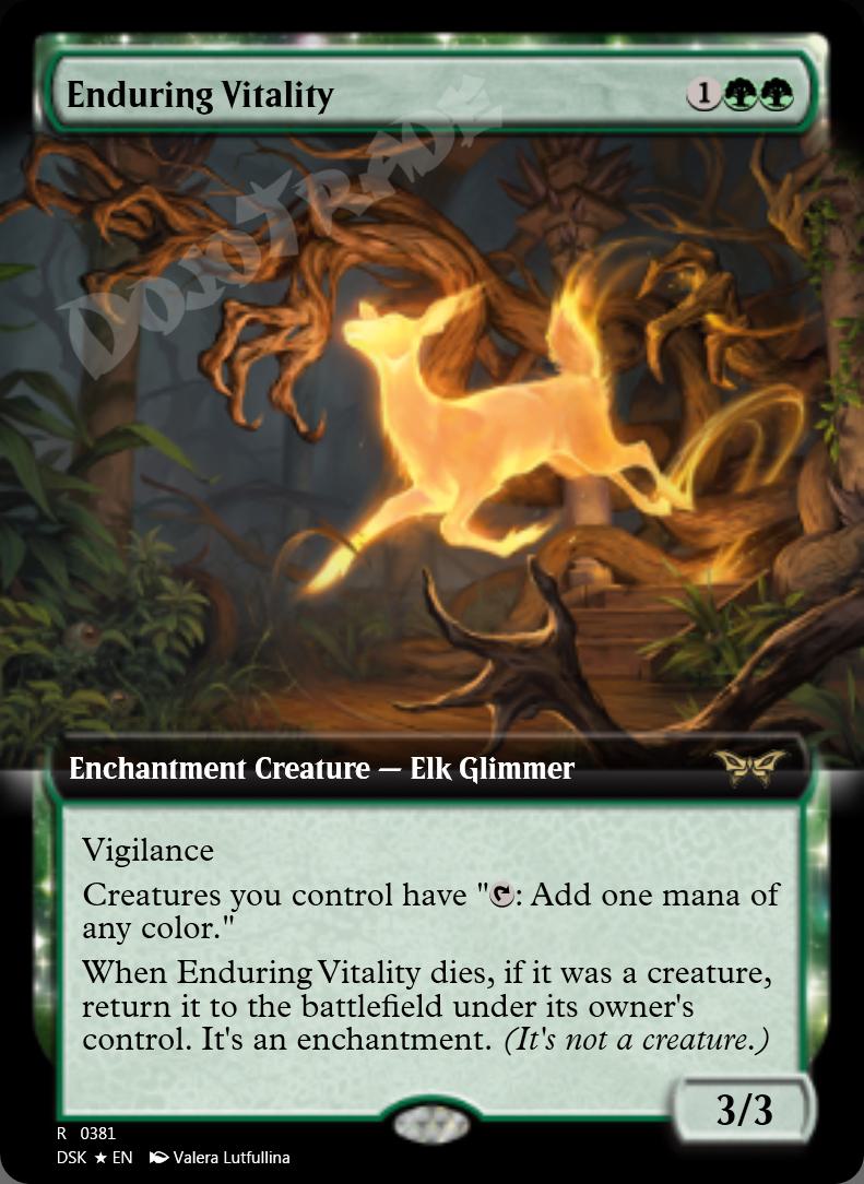 Enduring Vitality (Extended Art) FOIL