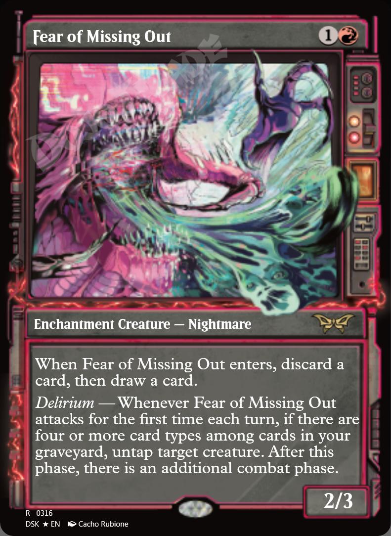 Fear of Missing Out (Showcase) FOIL