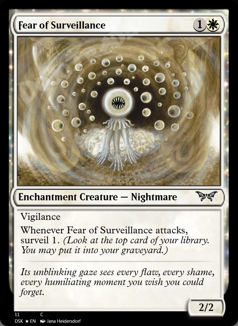 Fear of Surveillance FOIL