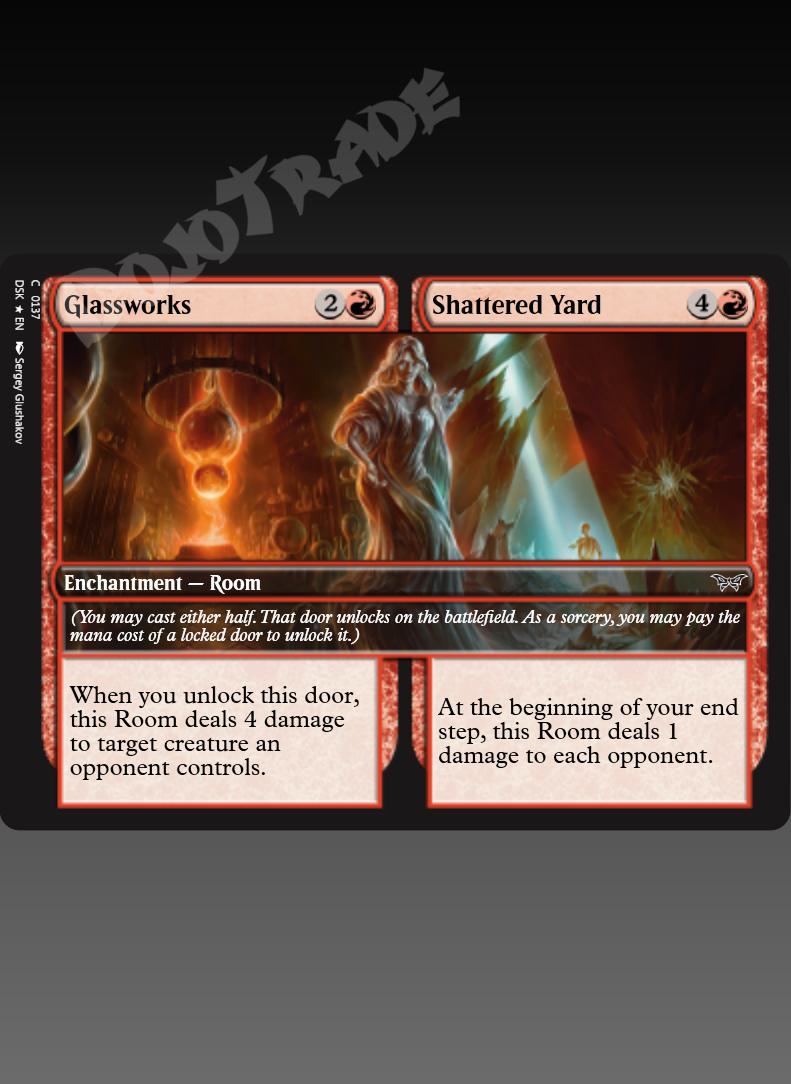 Glassworks/Shattered Yard FOIL