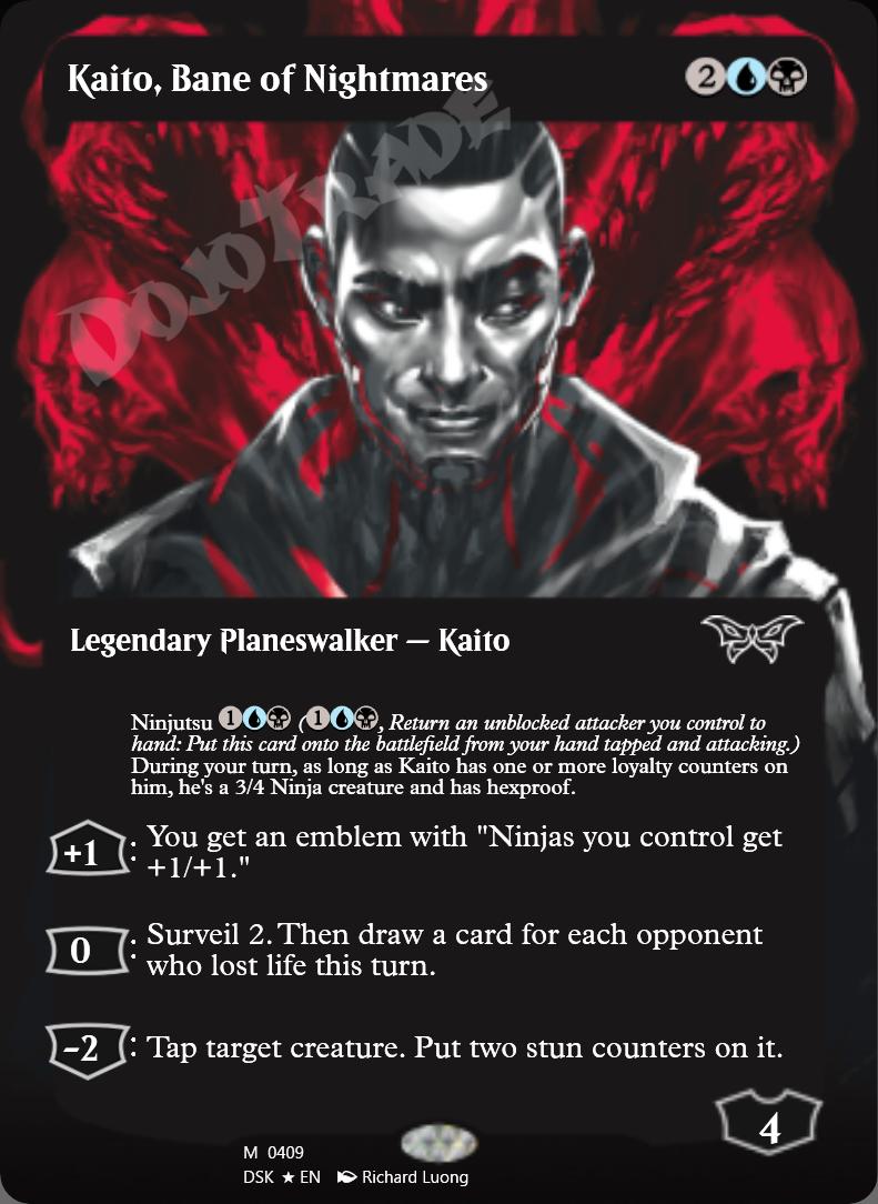 Kaito, Bane of Nightmares (Textured) FOIL