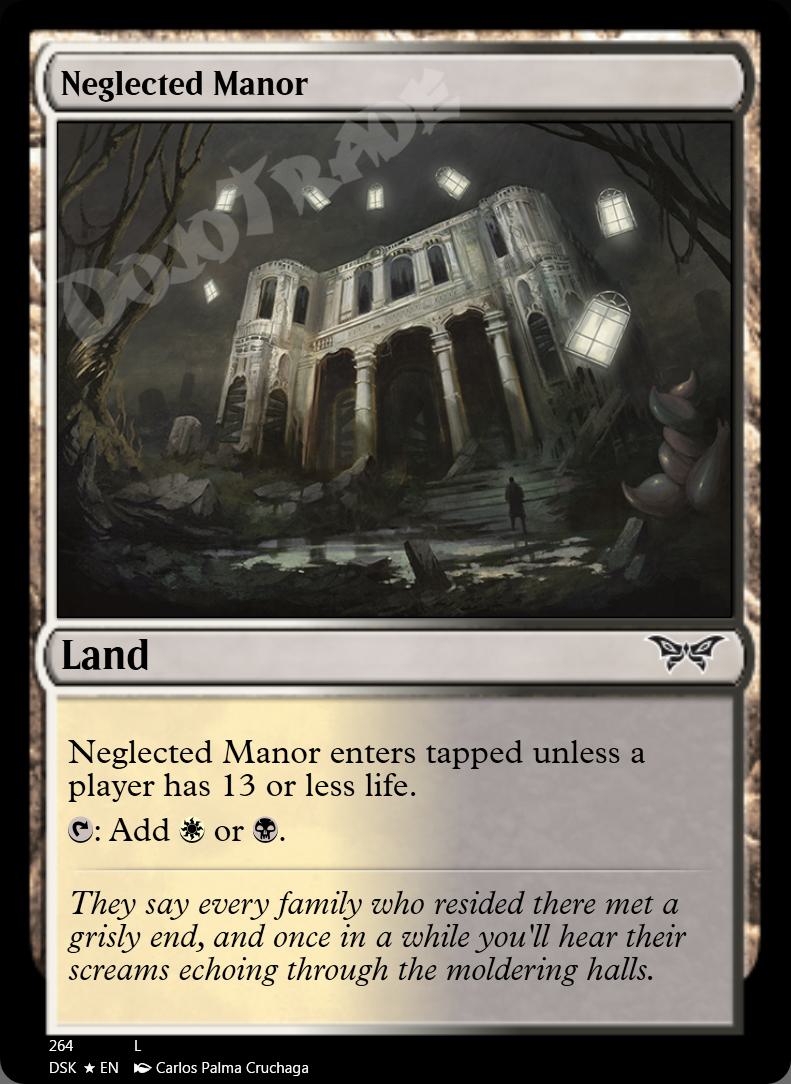 Neglected Manor FOIL