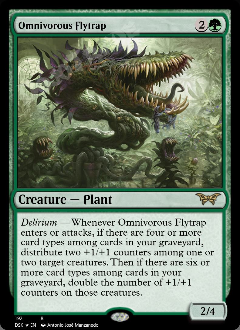 Omnivorous Flytrap FOIL