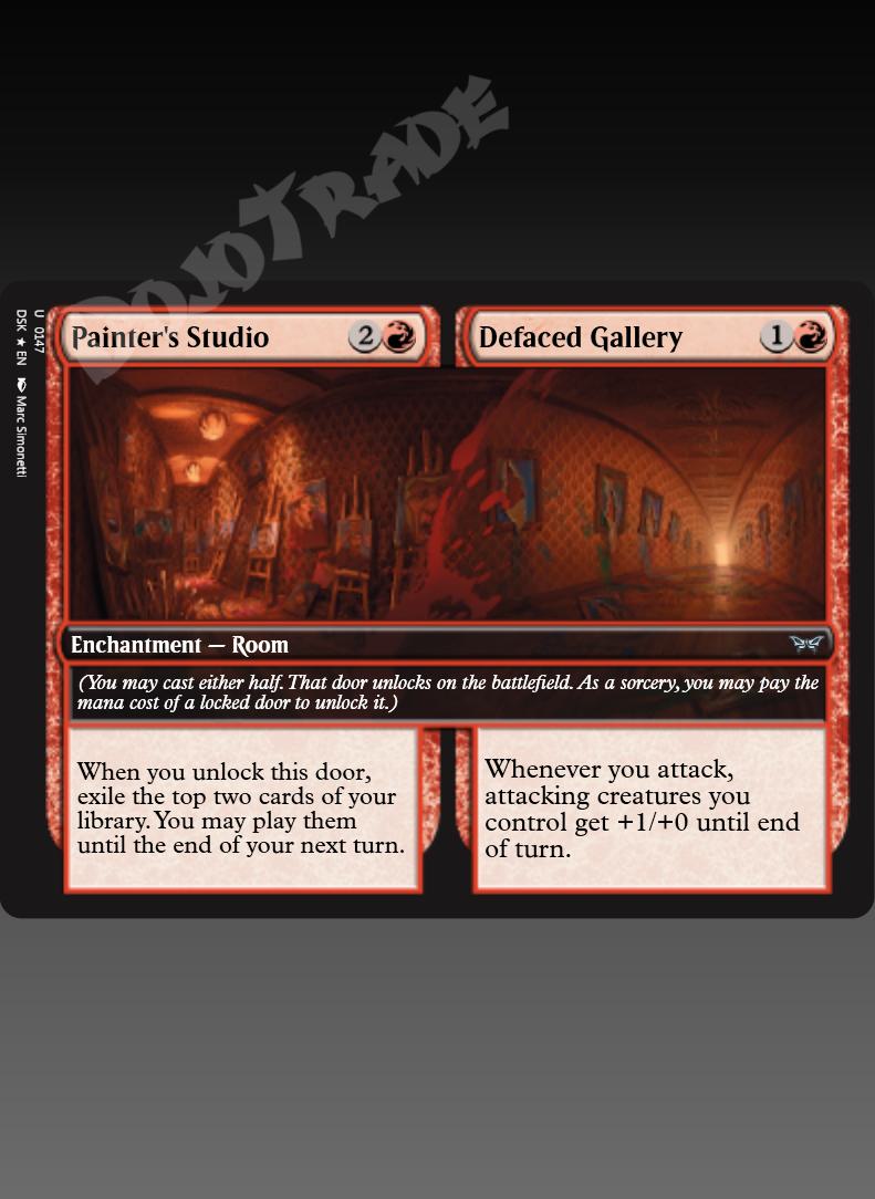 Painter's Studio/Defaced Gallery FOIL