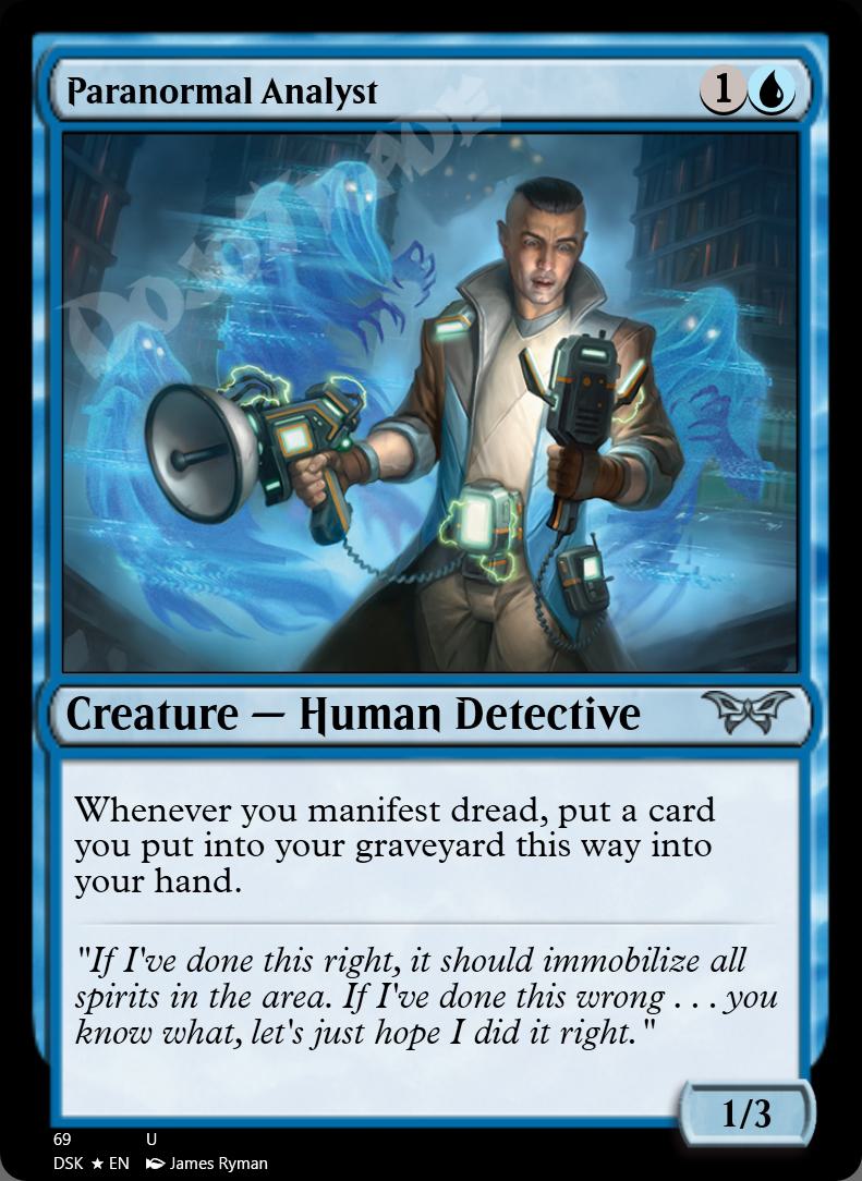 Paranormal Analyst FOIL