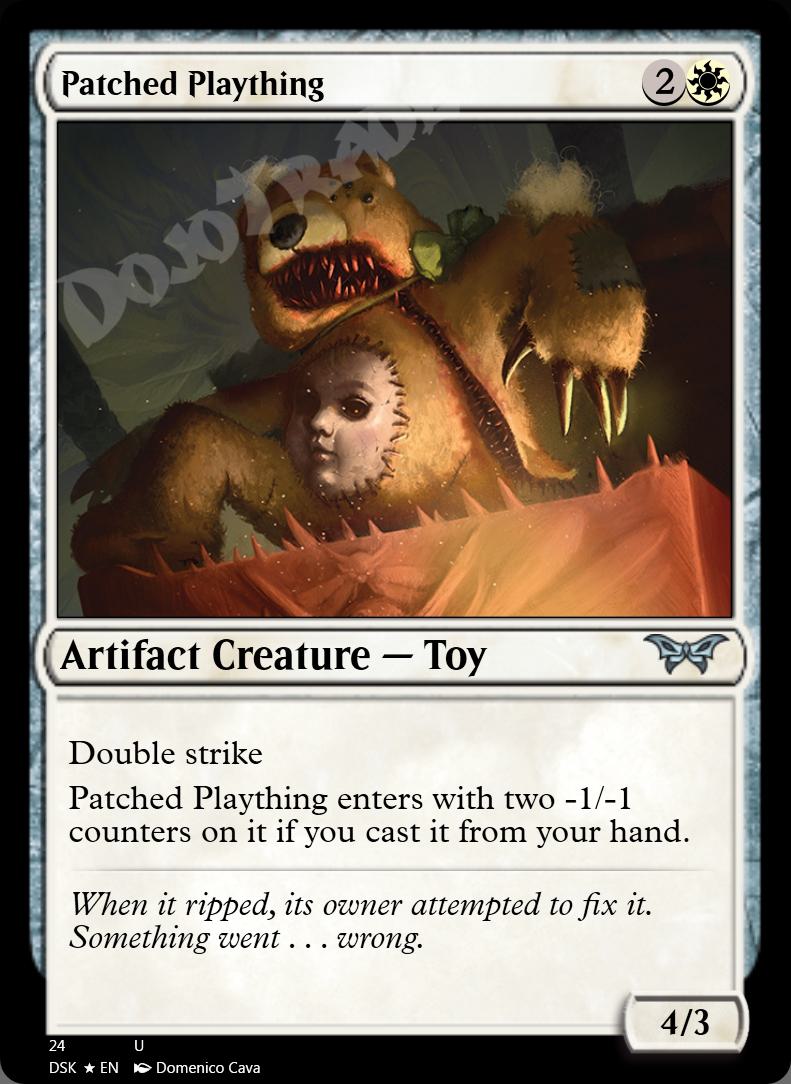 Patched Plaything FOIL