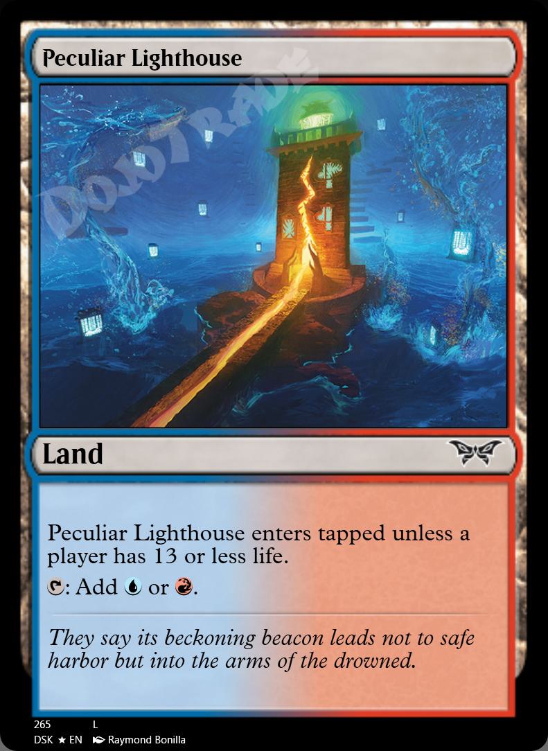 Peculiar Lighthouse FOIL