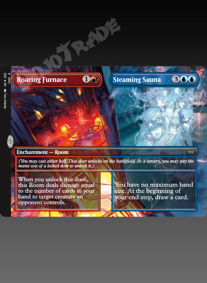 Roaring Furnace/Steaming Sauna (Borderless) FOIL