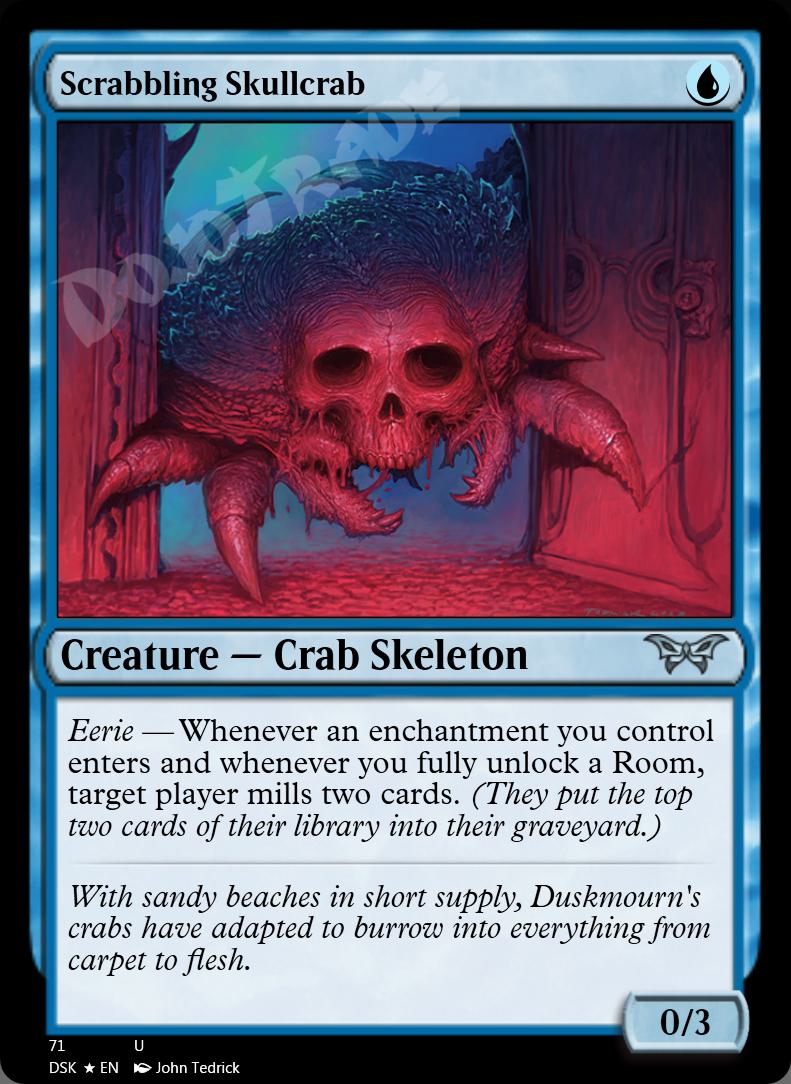 Scrabbling Skullcrab FOIL