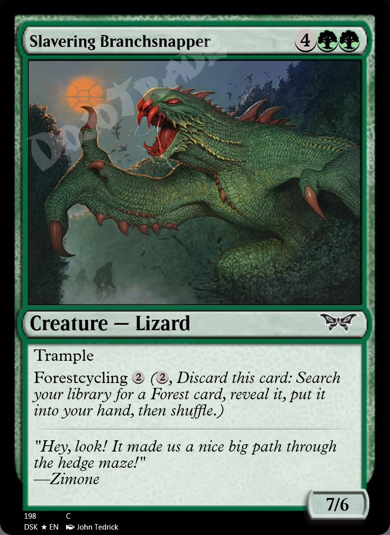 Slavering Branchsnapper FOIL