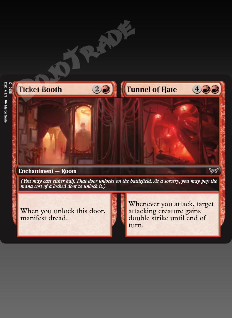 Ticket Booth/Tunnel of Hate FOIL