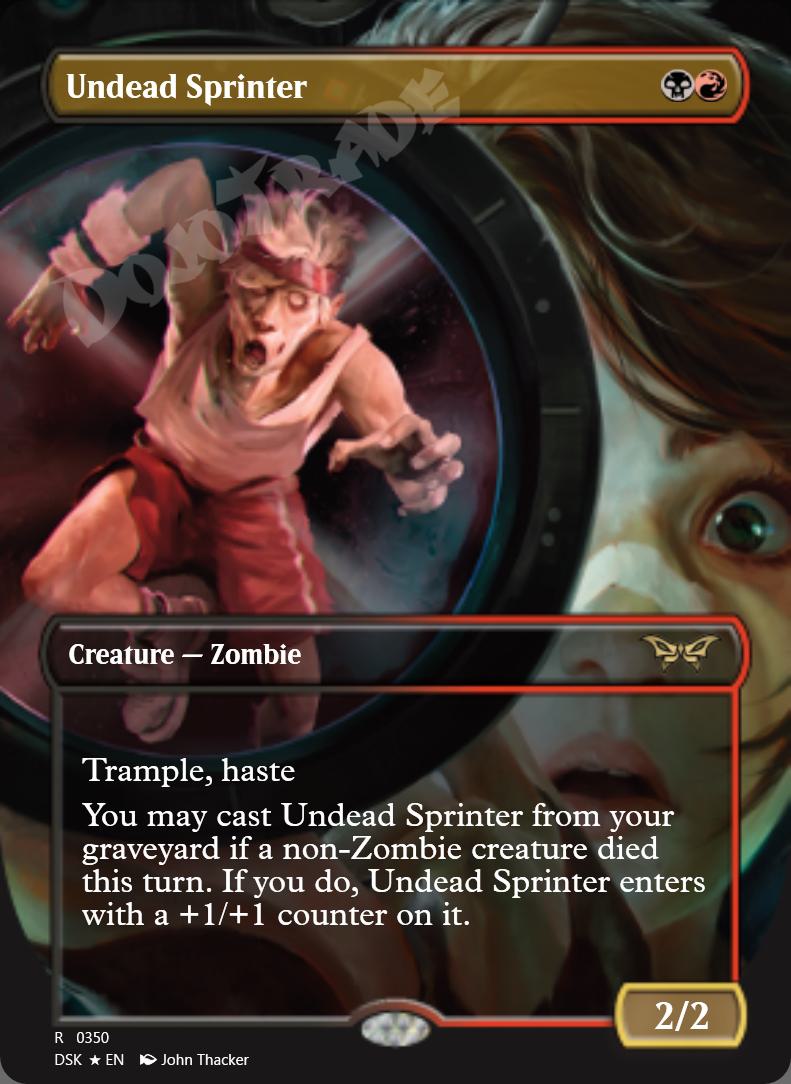 Undead Sprinter (Mirror Monster) FOIL