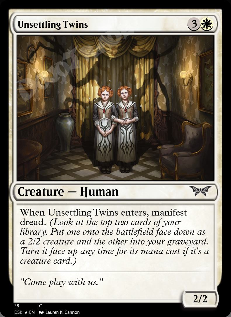 Unsettling Twins FOIL