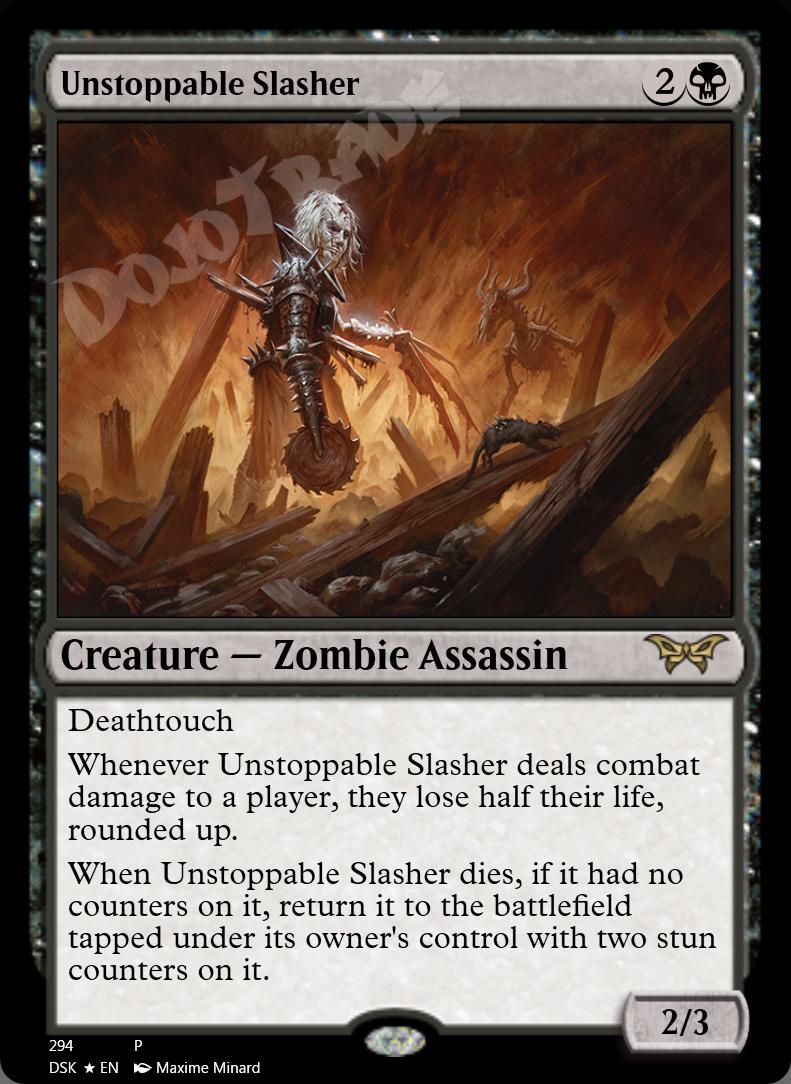 Unstoppable Slasher (Lurking Evil) FOIL