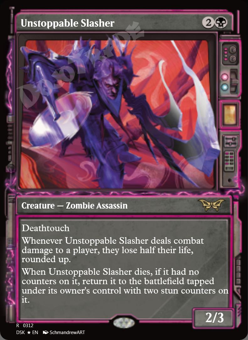 Unstoppable Slasher (Showcase) FOIL