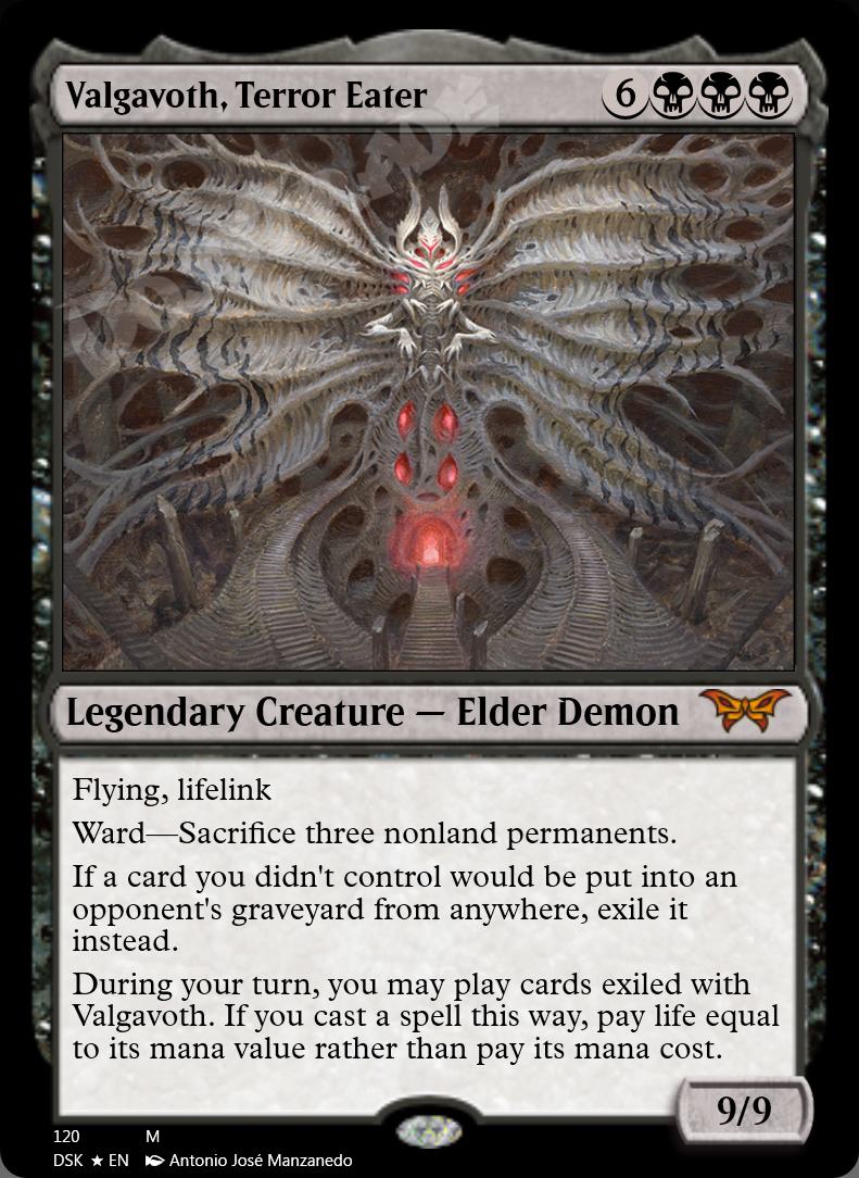 Valgavoth, Terror Eater FOIL