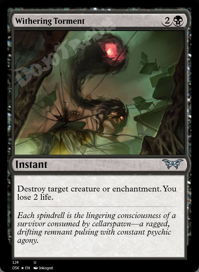 Withering Torment FOIL